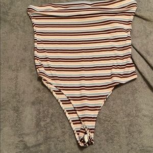 tube top bodysuit